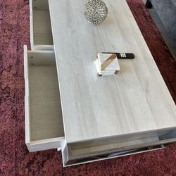 Coffee table we have is less than 60 days old.