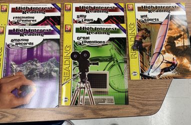 High Interest teaching books