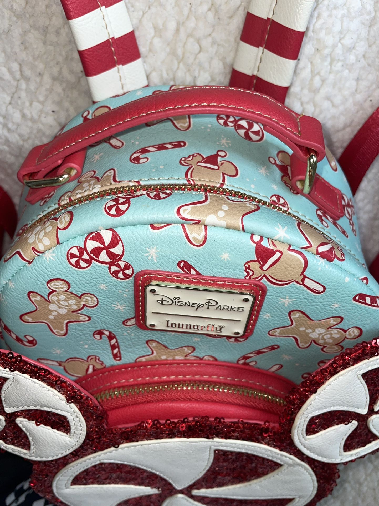 Disney Parks Loungefly Disney Christmas Backpack 2020 NWOT