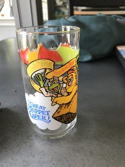 Vintage 1981 McDonalds Great Muppet Caper Glass
