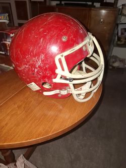 Vintage football helmet