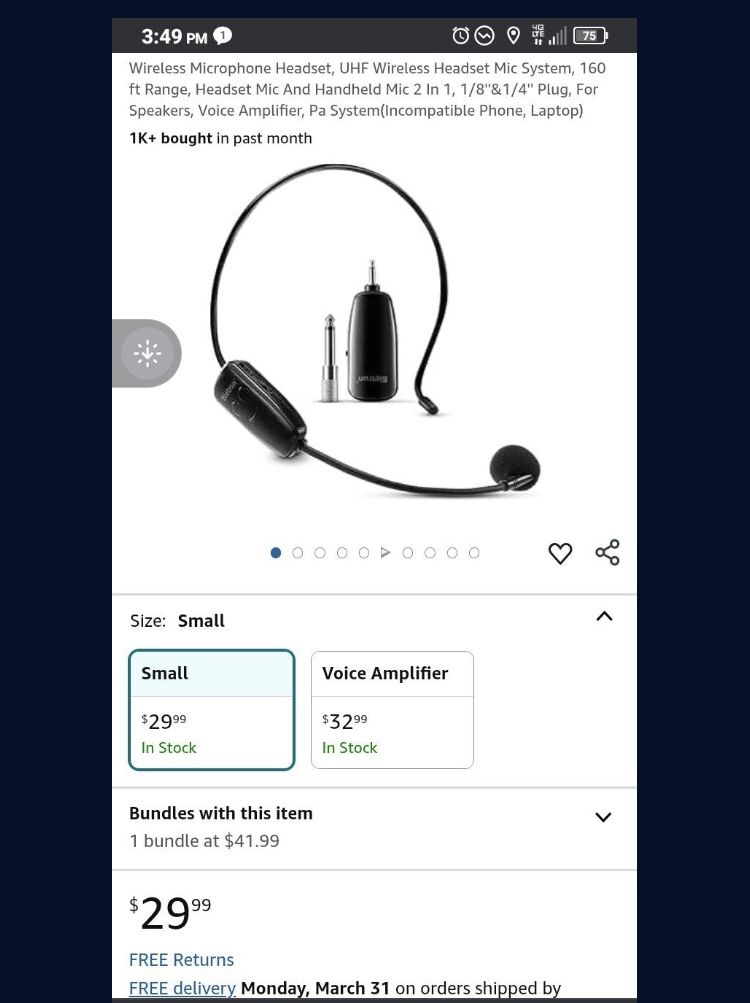 Professional headset