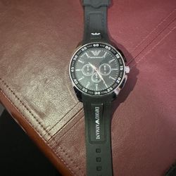 Giorgio Armani Men’s Luxury "Tank" Watch – Silicone Edition