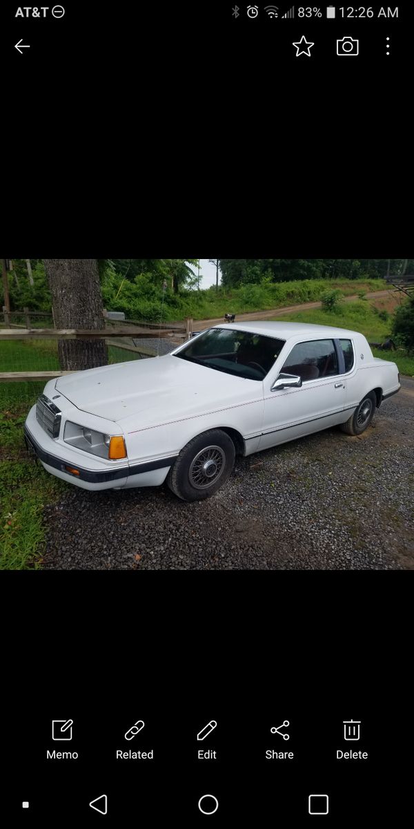 1989 mercury