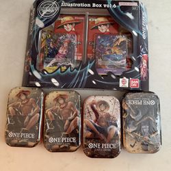 One Piece Illustration Box & Tins