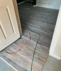 Laminated floor