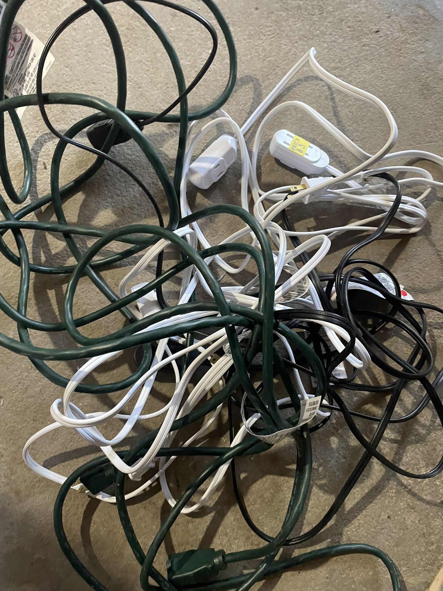 Assorted Extension Cords