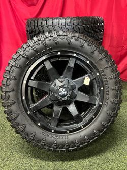 Off Road Monster 20x9 Chevy Silverado 6x139.7 6 Lug 20 Inch Wheels