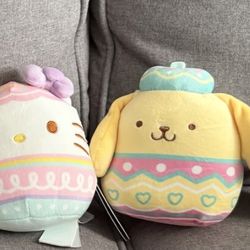 Adorable! Limited Edition SQUISHMALLOWS™️💕🌸🐣🎀Easter HELLO KITTY & FRIENDS🎀🐣🌸💕5in Ultra soft plush