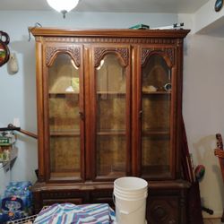 Chinero Grande De Madera De 2 Puertas