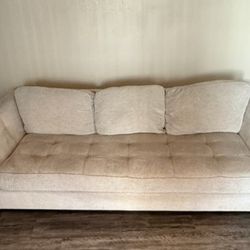 Cream Beige Sofa - Cindy Crawford Collection
