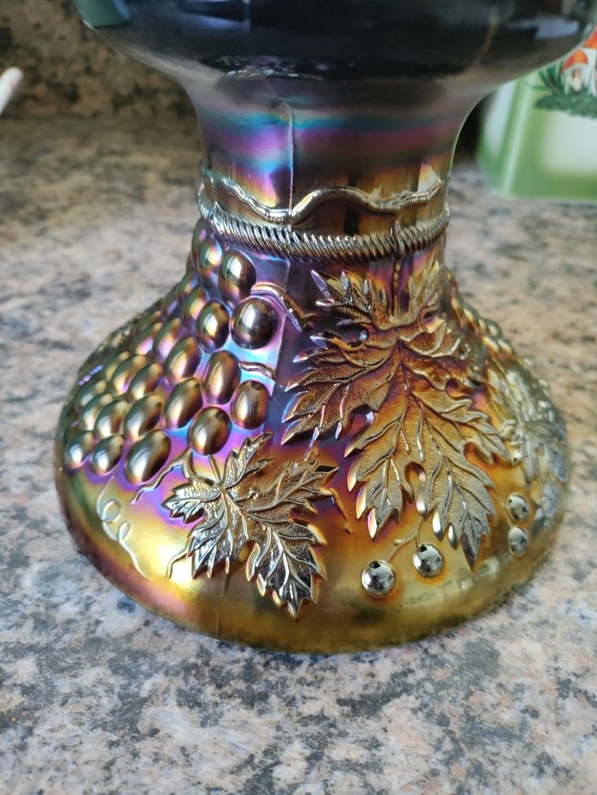 Carnival Glass Vase