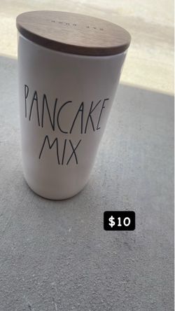 Rae Dunn Pancake mix holder
