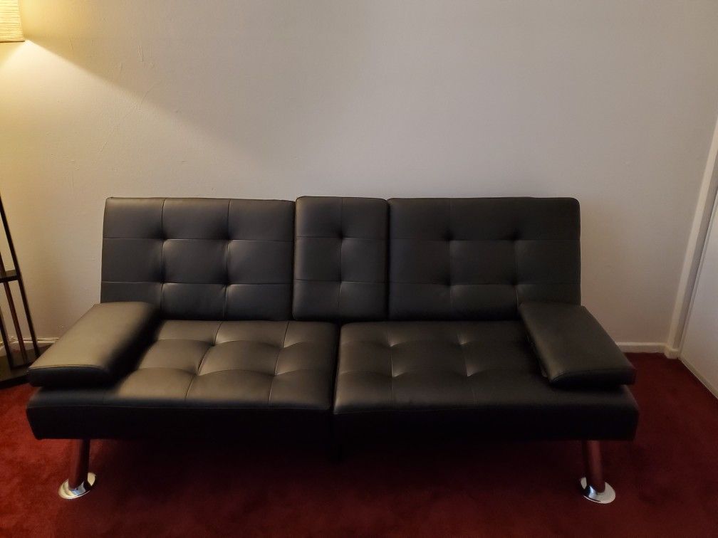 Leather Futon
