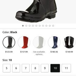 Black Hunter Boots