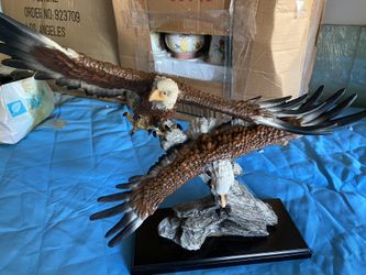 Eagles flying