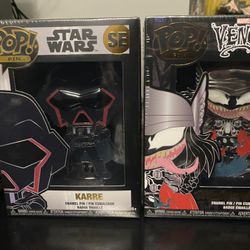 Star Wars Karre Pin And Venomized Thor
