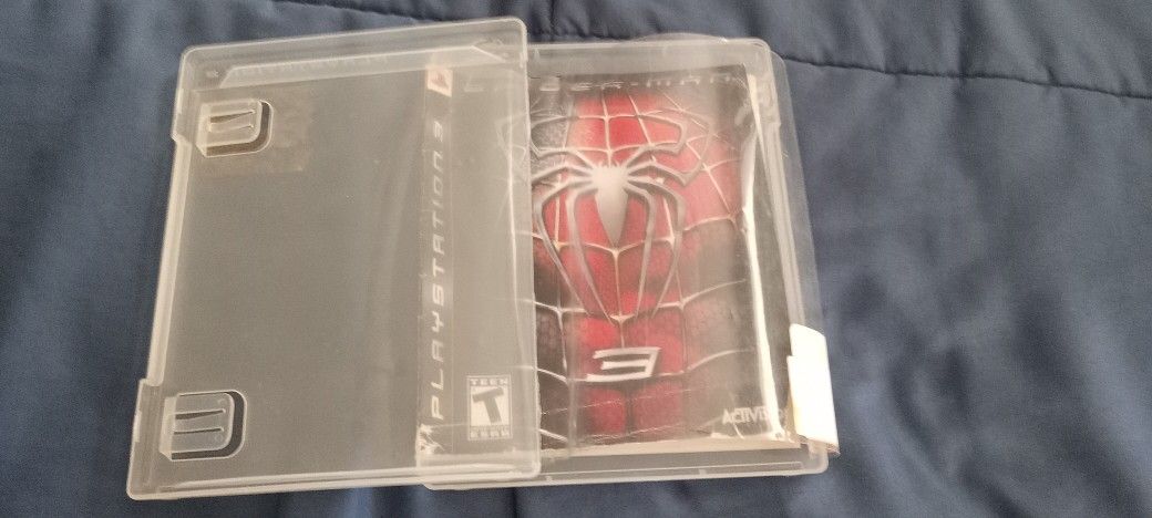 Playstation 3 Factory Spiderman 3 Game