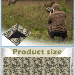 5 X13 ft One Way See Through Camouflage Mesh Camo 