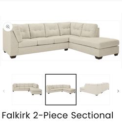2 PIECE SECTIONAL for sale!