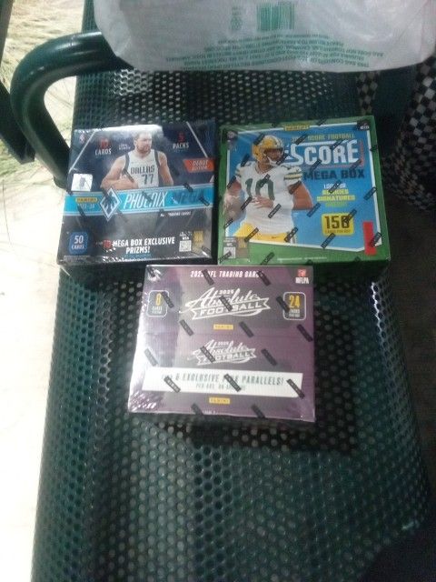 Panini Football , Basketball , Mega Boxes