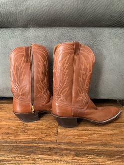 James Leddy Handmade Custom Men’s Cowboy Boots – Men’s Size 13 Narrow – Premium Western Boots