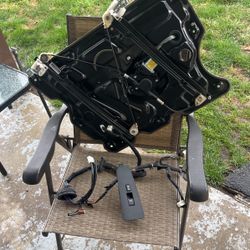 Window, regulator and wiring and window control