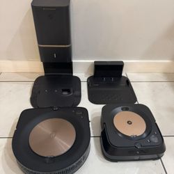 I-Robot ROOMBA S9+ Brava JET M6 Combo Kit Vacume And Mop