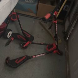 Two scooters ten  dollars each  or two for 15