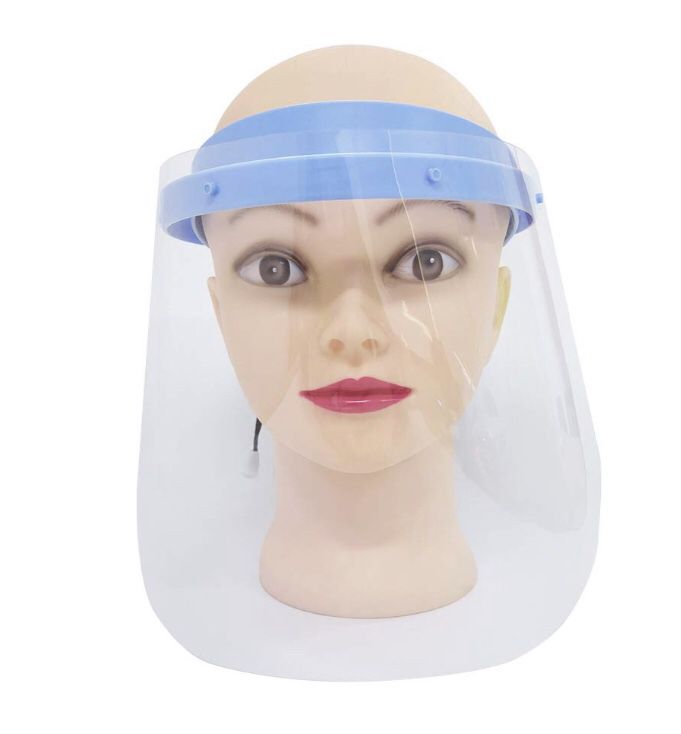 Cotisen FF01 Safety Spill-Resistant Anti-Fog Face Shield Visor ( white) 