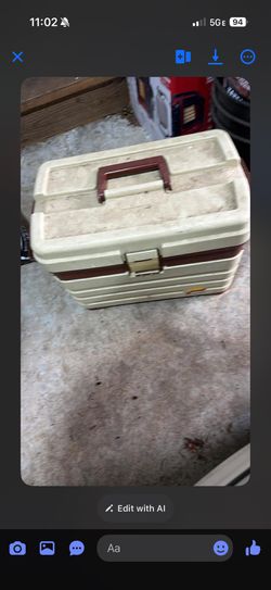 Vintage Bass Gear Plano Tackle Box