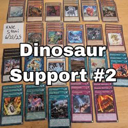 Yu-Gi-Oh Dinosaur Support #2