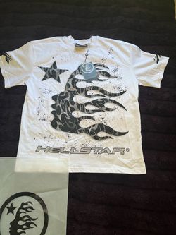 Hellstar Graphic T-Shirt White with Tags