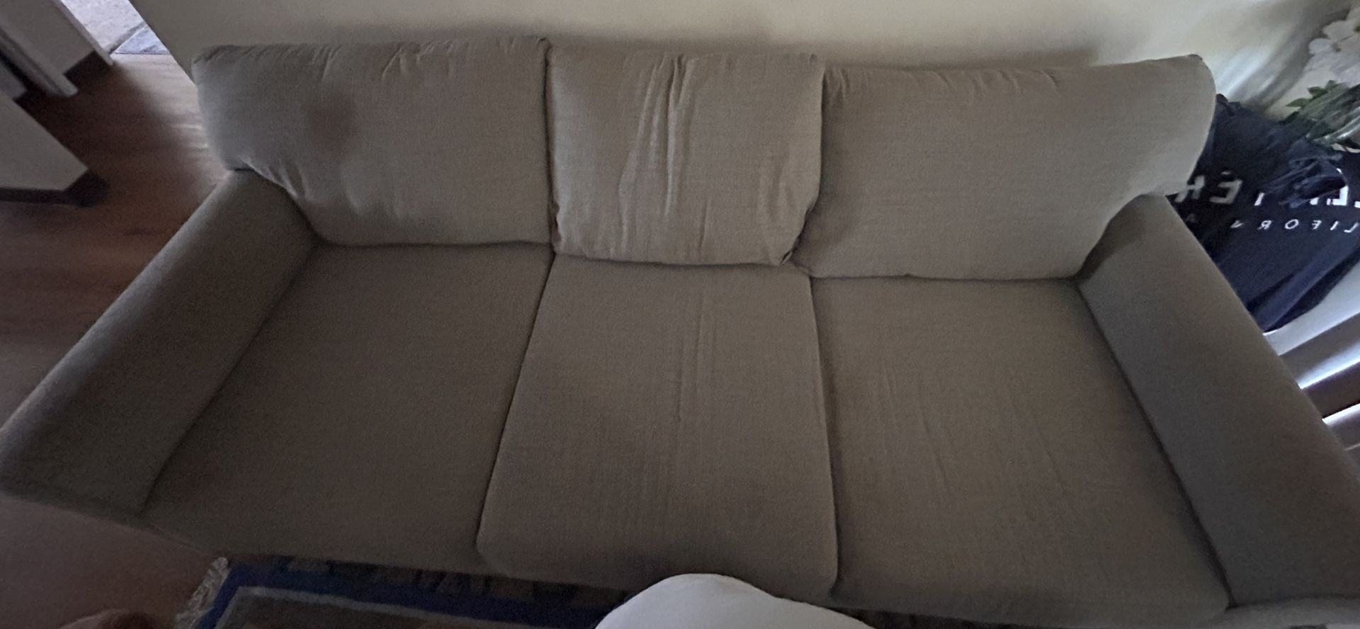 Gray Cloth Sofa (Used)
