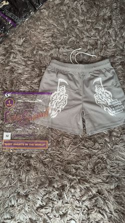 Eric Emanuel Grey Reaper Shorts