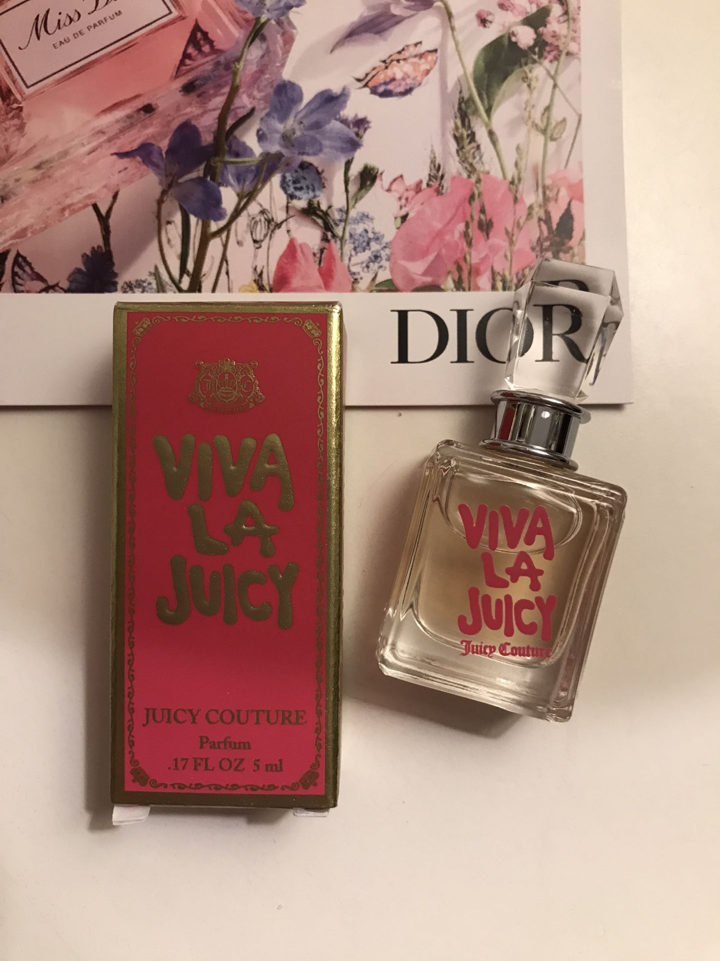 Juicy Couture Viva La Juicy Eau De Parfum 5ml Mini Travel Size Perfume New