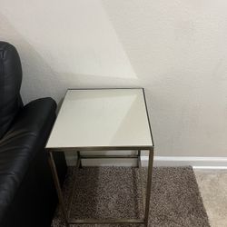 Mirrored Side Table