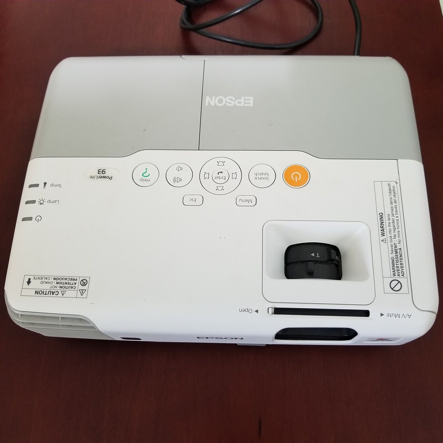 Projector Epson Powerlite 93