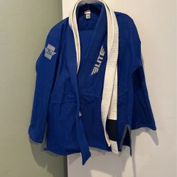 Elite Ju-Jitsu Gi With White Belt 