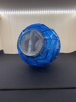 MEGA Ball Ice Cream Maker Play & Freeze 1 Qt. With Lid Portable Blue