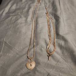Locket Heart and Key