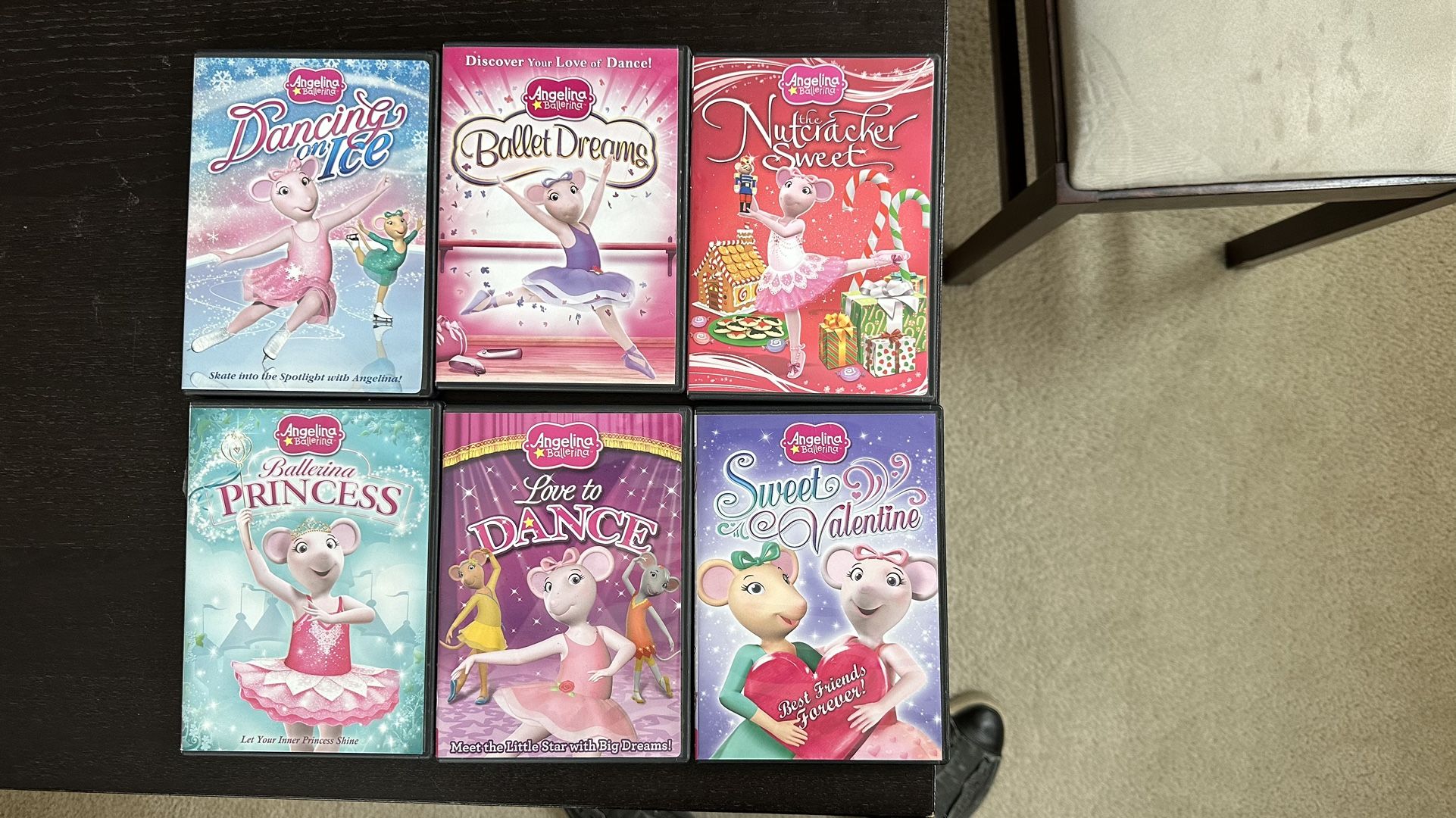 Angelina Ballerina DVD’s