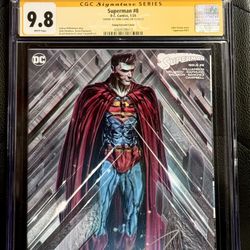 Superman #8 Giang Variant- SS CGC 9.8