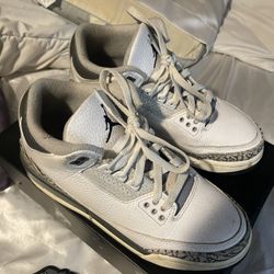 Jordan 3 White Elephant 5.5 y