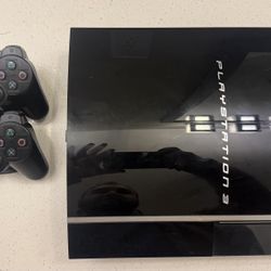 Sony Playstation 3 PS3 Fat CECHL01 Console 500 GB storage includes 10 games