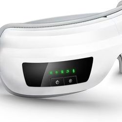 yoyomax Eye Massager with Heat, Sleep Eye Mask Massage with Bluetooth Music, Reduce & Relax Eye Strain, Dark Circles, Dry Eyes - Improve Sleep Ideal G