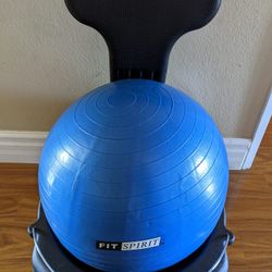 Balance Ball Chair Yoga Exercise Stability 