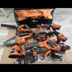 Ridgid 9-Piece Tool Kit 