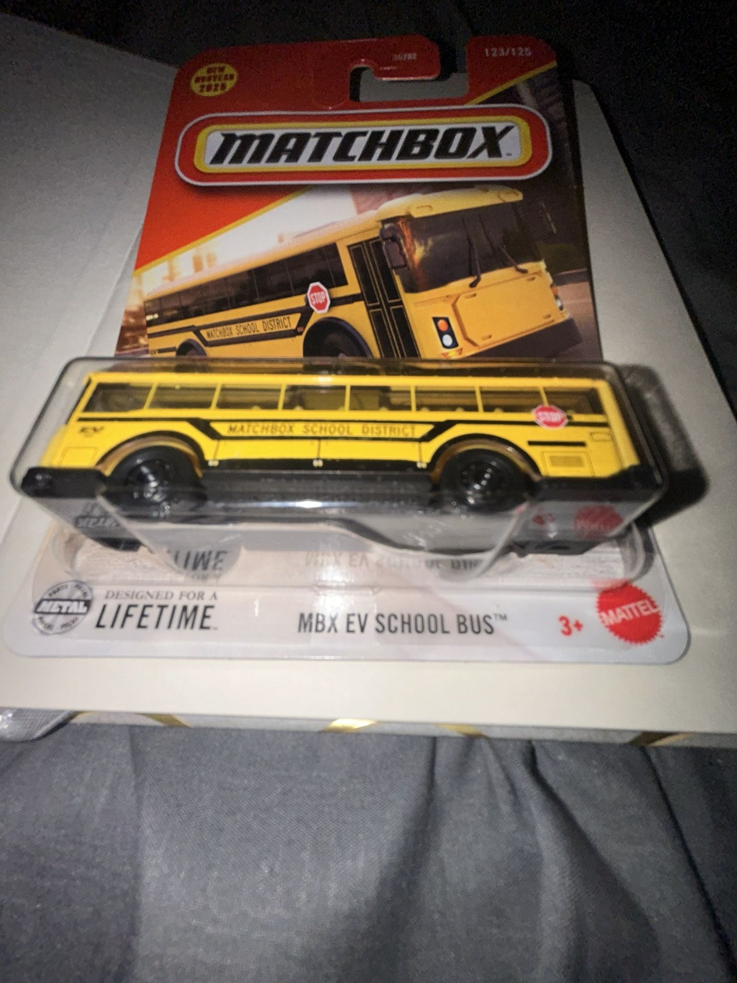 Matchbox MBX EV School Bus