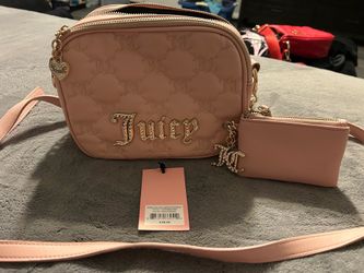 Juicy couture pink crossbody purse